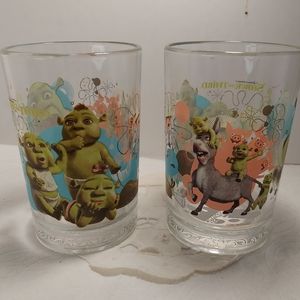 DreamWorks Shrek the third tumblers set of 2,  16 oz